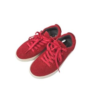 Allbirds Red Tree Skippers Lace Up Shoes